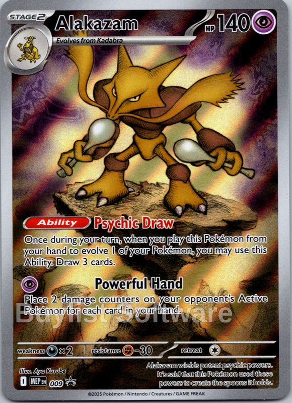Alakazam [009] [Mega Evolution Promo] Holofoil