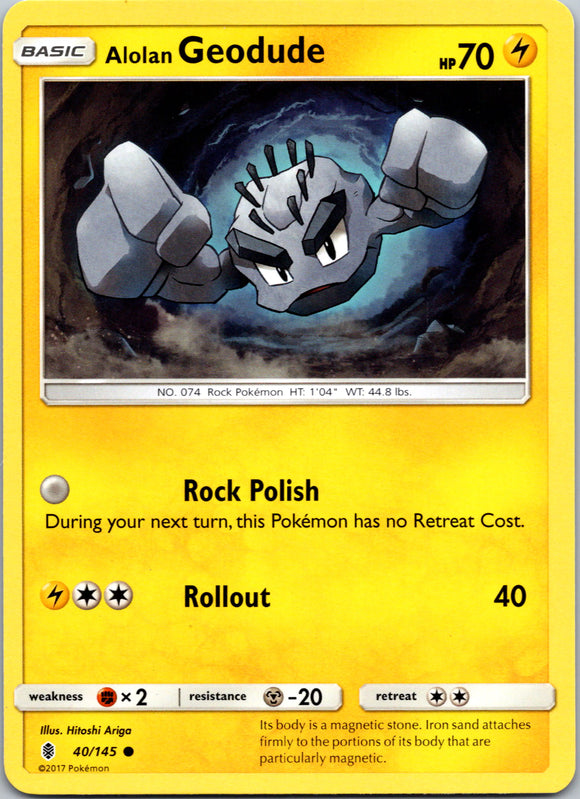 Alolan Geodude [40/145] [Guardians Rising]