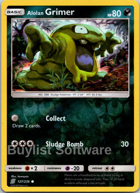 Alolan Grimer [127/236] [Unified Minds] Reverse Holofoil