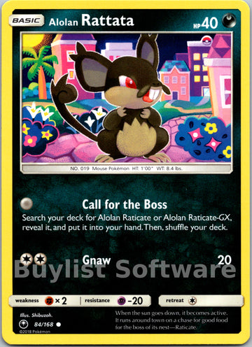 Alolan Rattata (084/168) [Sun & Moon: Celestial Storm]