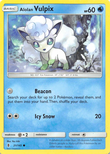 Alolan Vulpix [21/145] [Guardians Rising]