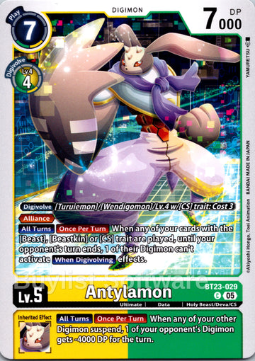 Antylamon [BT23-029 C] [Hackers' Slumber]