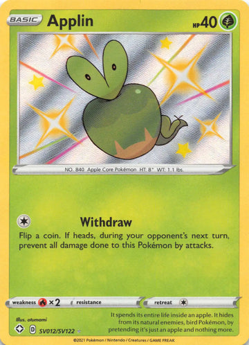 Applin [SV012/SV122] [Shining Fates: Shiny Vault] Holofoil