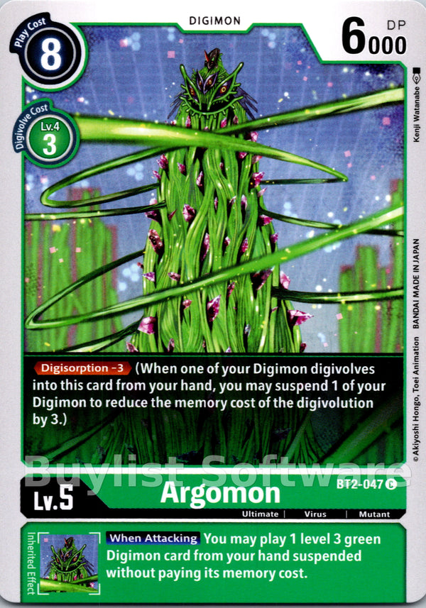 Argomon [BT2-047] [Release Special Booster 1.5]