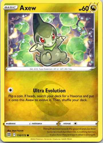 Axew [110/172] [Brilliant Stars] Reverse Holofoil