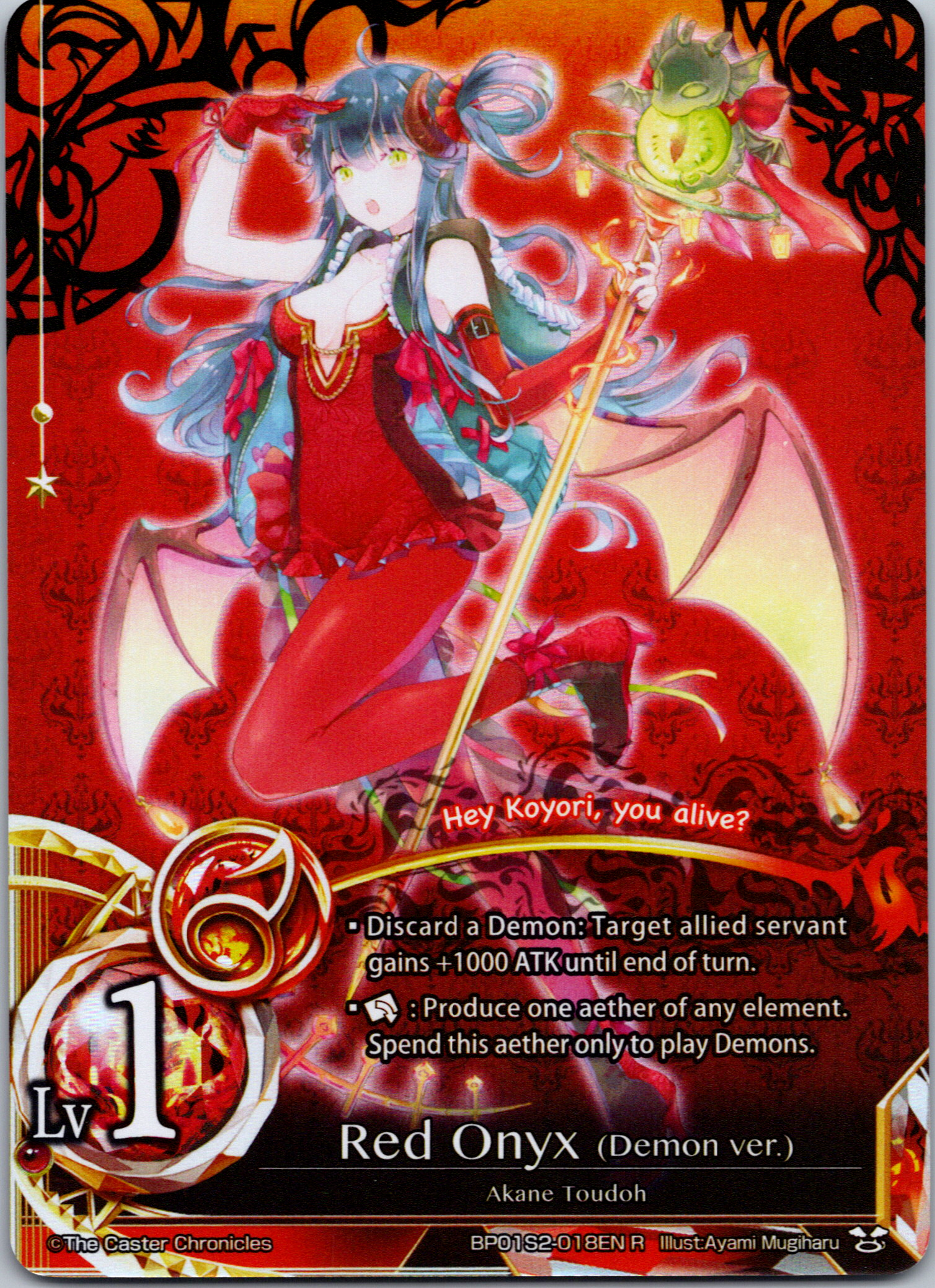 Red Onyx (Demon ver.) - BP01S2-018EN