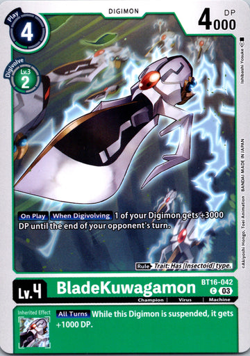BladeKuwagamon [BT16-042-C] [Beginning Observer] Normal