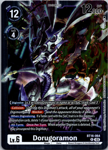 Dorugoramon [BT16-064-R] [Beginning Observer] Foil