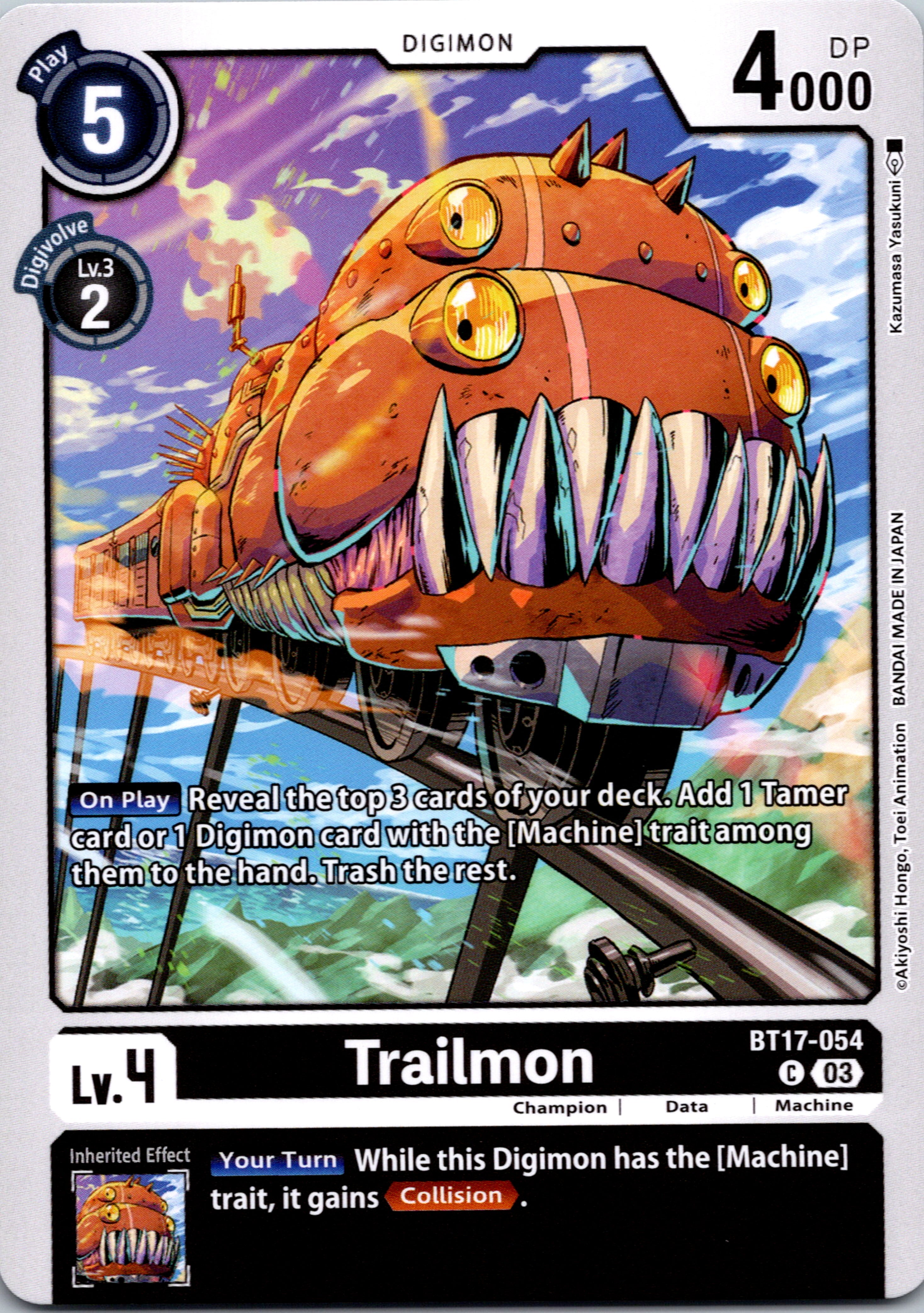 Trailmon [BT17-054-C] [Secret Crisis] Normal