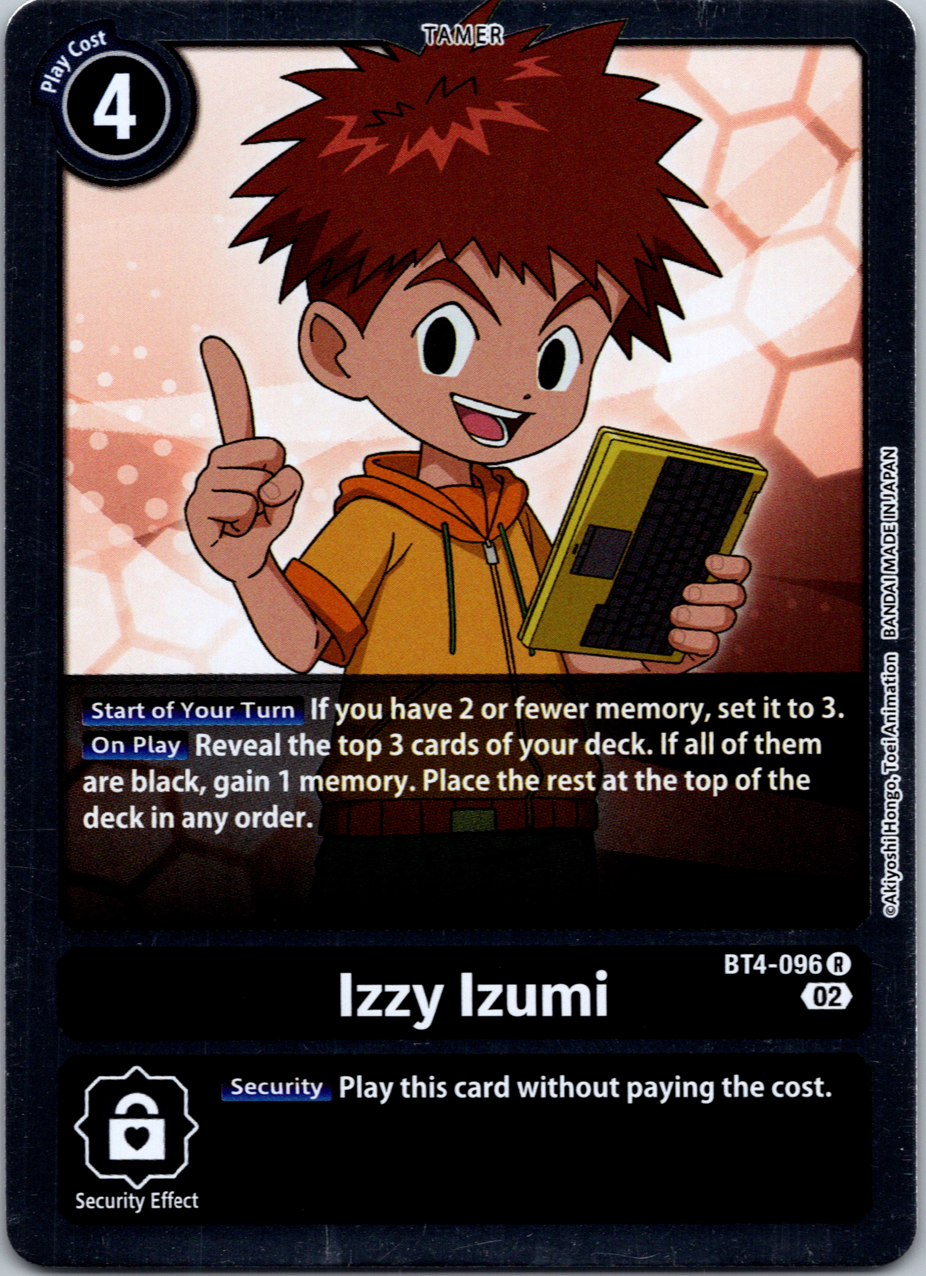 Izzy Izumi (Resurgence Booster Reprint) [BT4-096] [Resurgence Booster] Foil