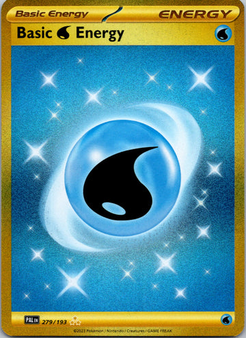 Basic Water Energy - 279/193 [279/193] [Paldea Evolved] Holofoil