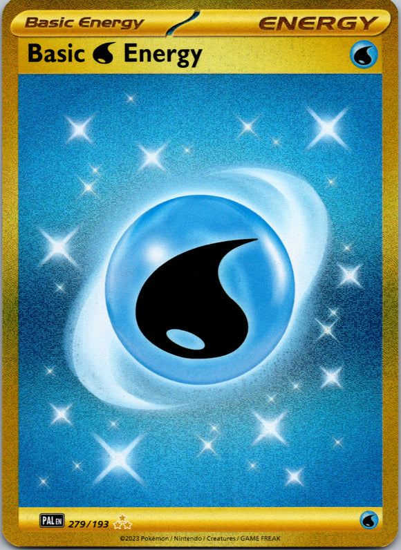 Basic Water Energy - 279/193 [279/193] [Paldea Evolved] Holofoil