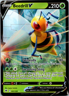 Beedrill V [001/189] [Astral Radiance] Holofoil