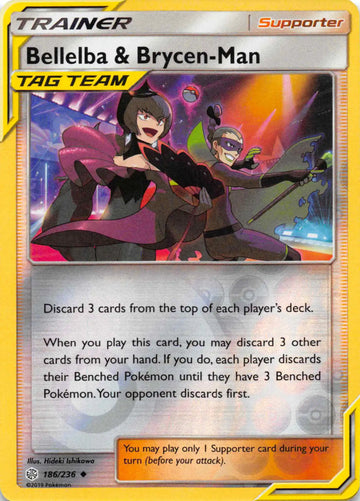 Bellelba & Brycen-Man [186/236] [Cosmic Eclipse] Reverse Holofoil