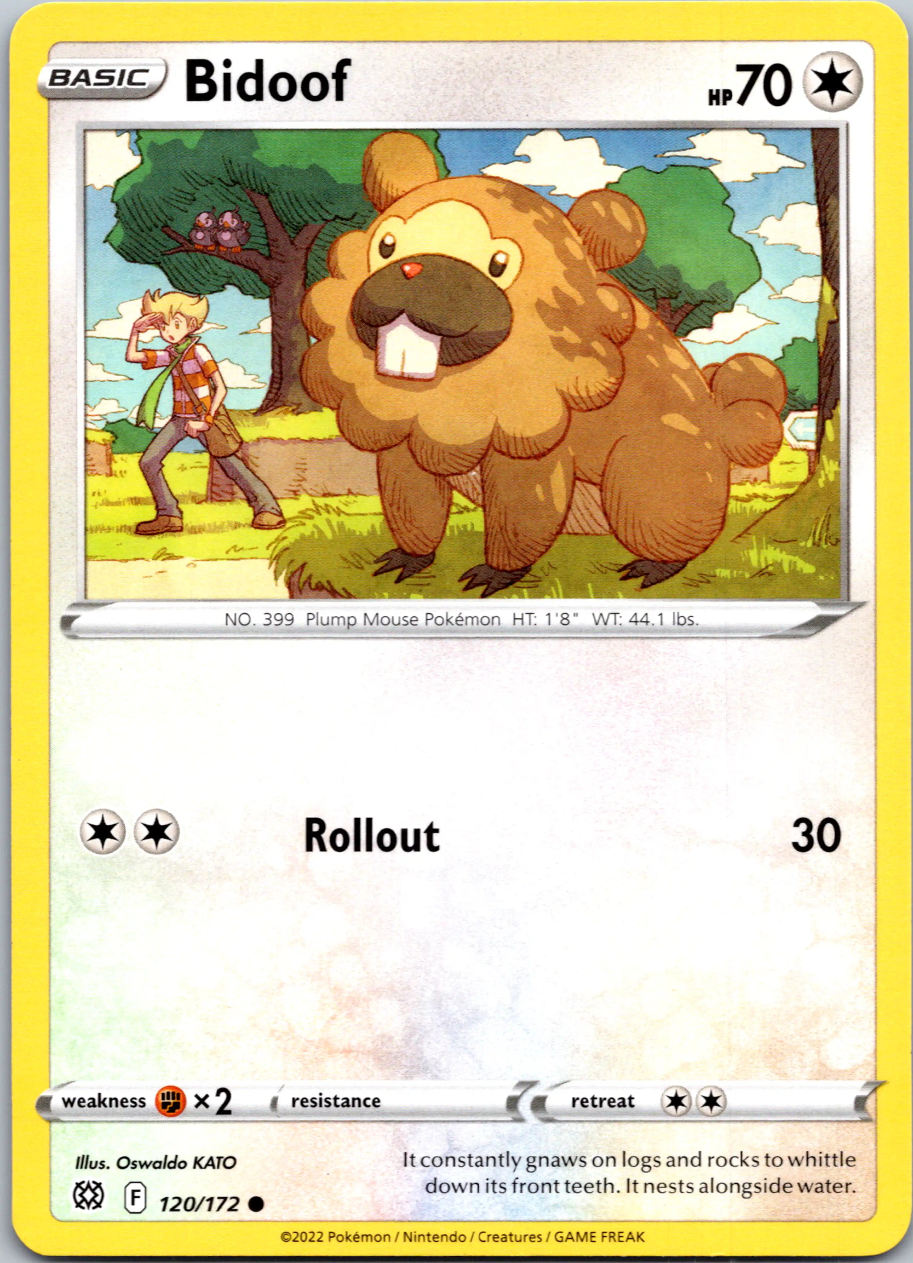 Bidoof [120/172] [Brilliant Stars]