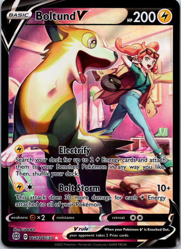 Boltund V [TG13/TG30] [Brilliant Stars Trainer Gallery] Holofoil