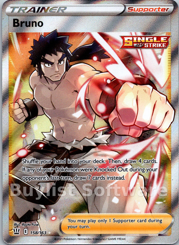 Bruno (Full Art) [158/163] [SWSH05: Battle Styles]