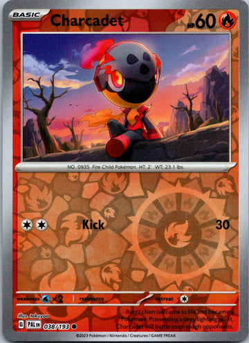 Charcadet - 038/193 [038/193] [Paldea Evolved] Reverse Holofoil