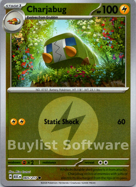 Charjabug (Energy Symbol Pattern) [065/217] [Ascended Heroes] Reverse Holofoil