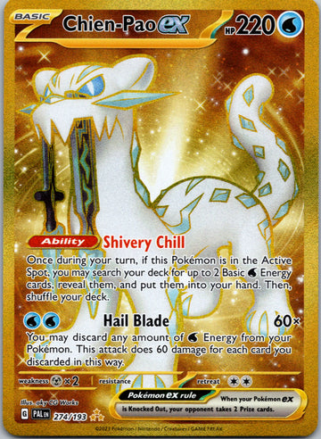 Chien-Pao ex [274/193] [Paldea Evolved] Holofoil