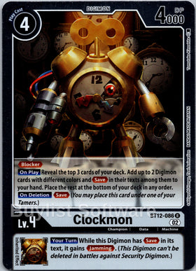 Clockmon [BT12-086] [Across Time] Foil