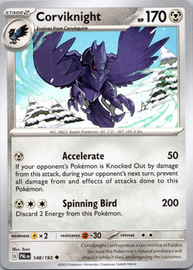 Corviknight [148/193] [Paldea Evolved]