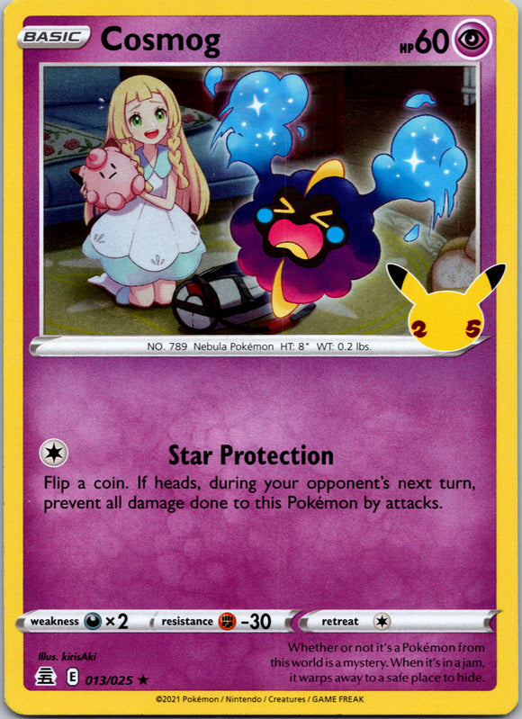 Cosmog [013/025] [Celebrations] Holofoil