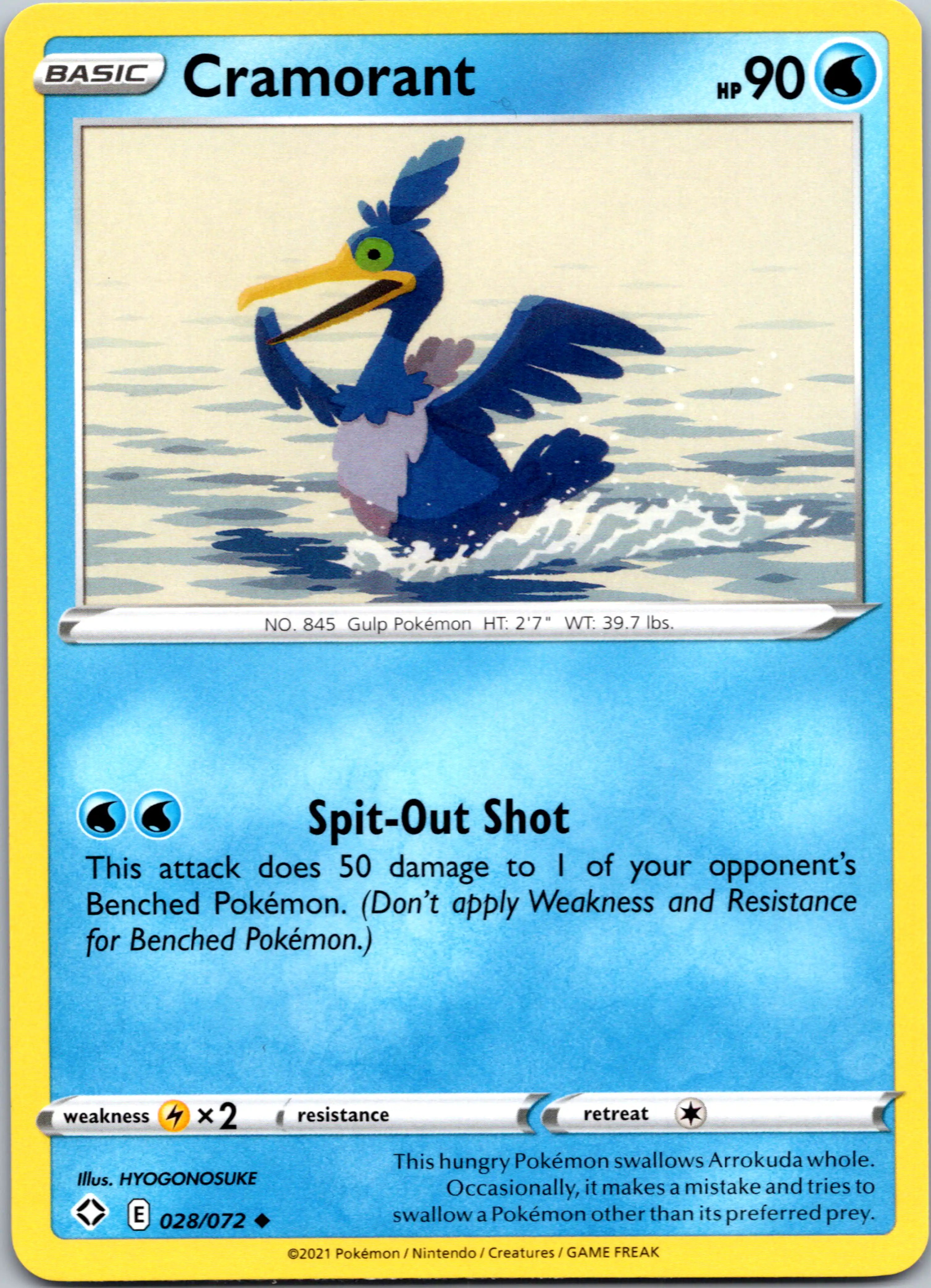 Cramorant [028/072] [Shining Fates]