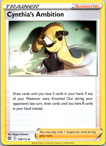 Cynthia's Ambition [138/172] [Brilliant Stars] Reverse Holofoil