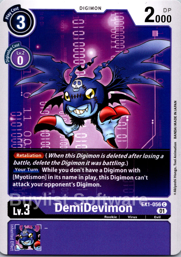 DemiDevimon [EX1-056] [Classic Collection] Normal