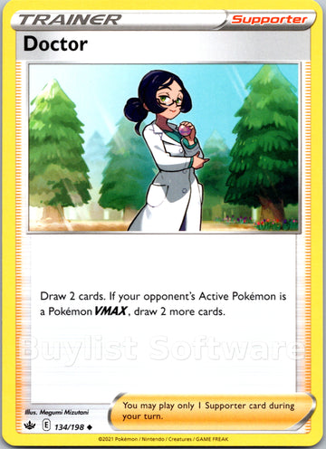 Doctor [134/198] [Chilling Reign] Reverse Holofoil