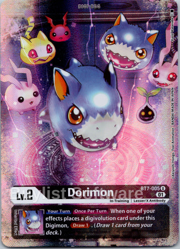 Dorimon (Alternate Art) [BT7-005] [Dimensional Phase] Foil