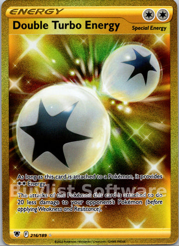 Double Turbo Energy [216/189] [Astral Radiance] Holofoil