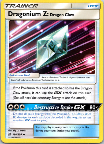 Dragonium Z: Dragon Claw [190/236] [Cosmic Eclipse]