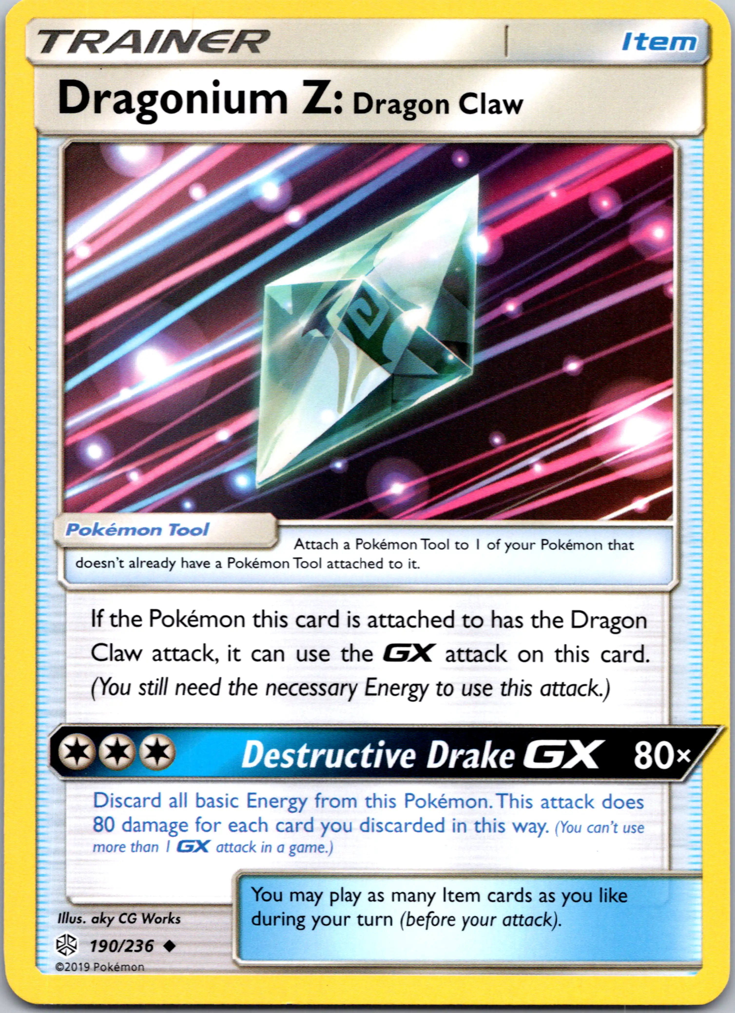Dragonium Z: Dragon Claw [190/236] [Cosmic Eclipse]