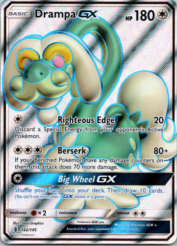 Drampa GX (Full Art) [142/145] [Guardians Rising] Holofoil