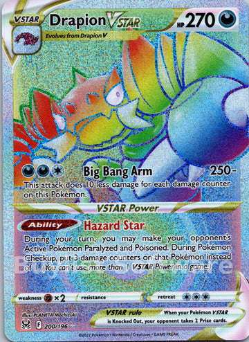 Drapion VSTAR (200/196) [Sword & Shield: Lost Origin]