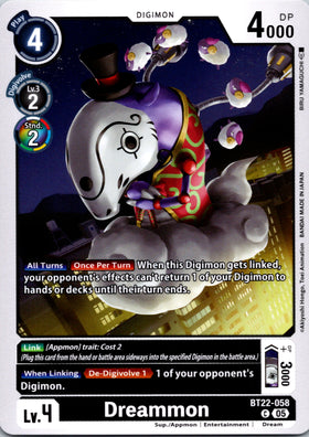 Dreammon [BT22-058 C] [Cyber Eden]