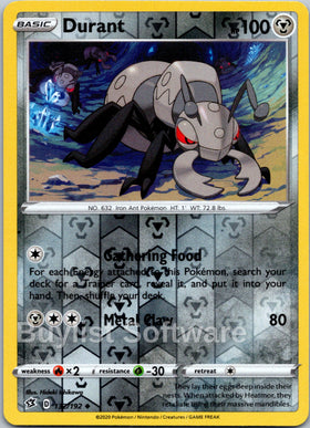 Durant [132/192] [Rebel Clash] Reverse Holofoil