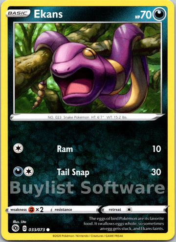Ekans [033/073] [Champion's Path]