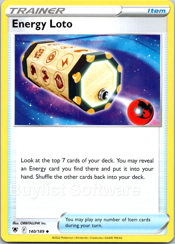 Energy Loto [140/189] [Astral Radiance]