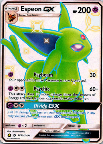 Espeon GX (SV60/SV94) [Hidden Fates: Shiny Vault]