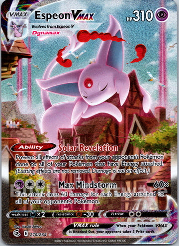 Espeon VMAX (270/264) [Sword & Shield: Fusion Strike]
