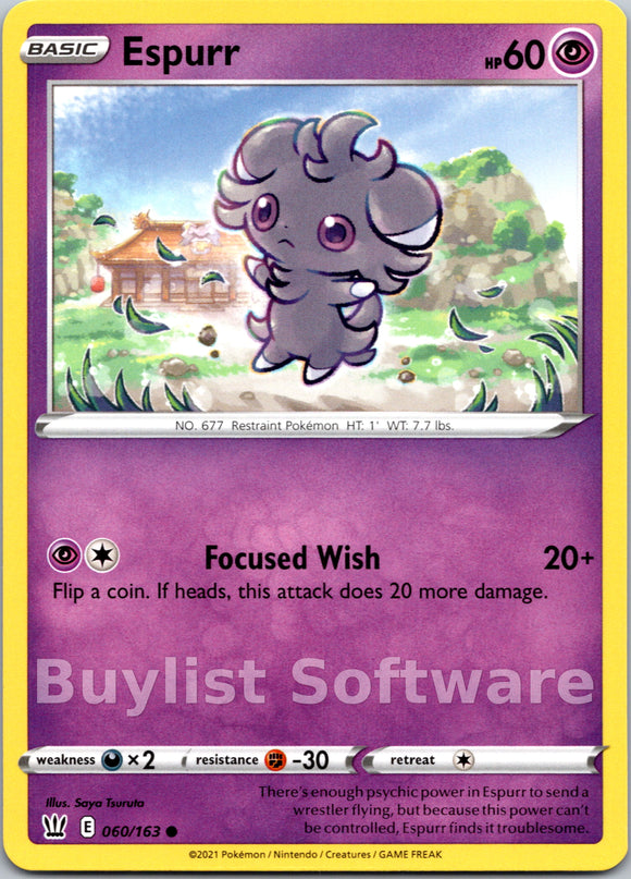Espurr [060/163] [SWSH05: Battle Styles]