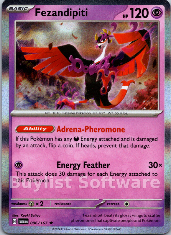 Fezandipiti [096/167] - (Twilight Masquerade) Holofoil