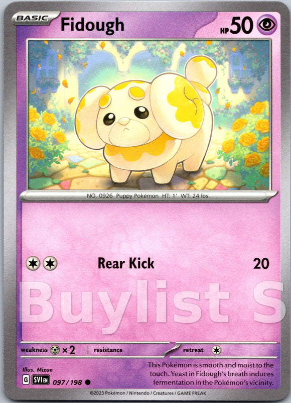 Fidough - 097/198 [97] - (SV01 Scarlet & Violet Base Set)