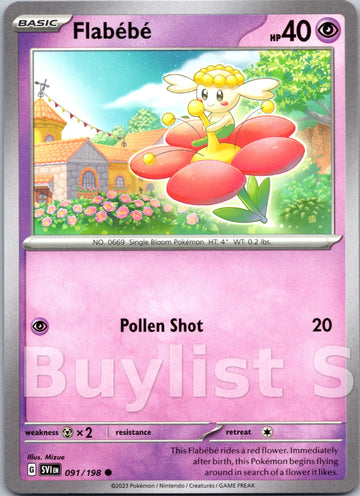 Flabebe [91] - (SV01 Scarlet & Violet Base Set)