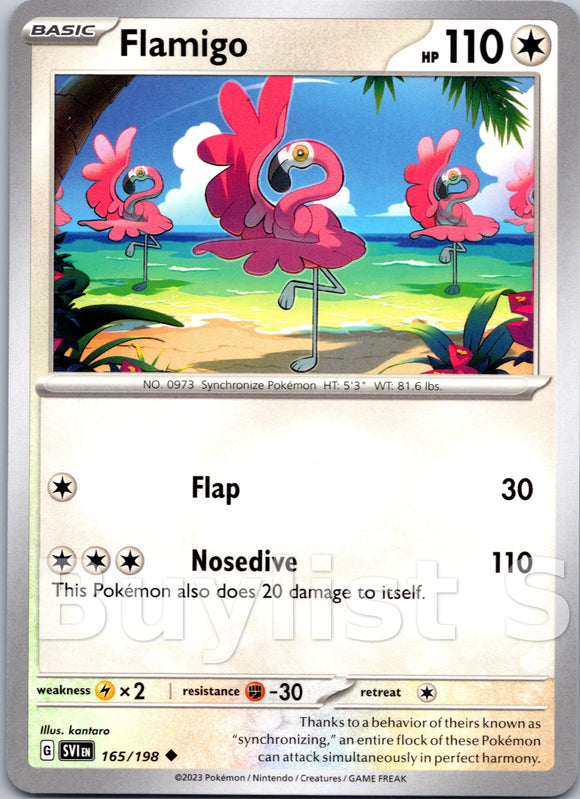Flamigo [165] - (SV01 Scarlet & Violet Base Set)