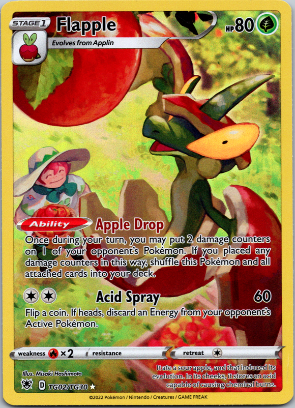 Flapple [TG02/TG30] [Astral Radiance Trainer Gallery] Holofoil