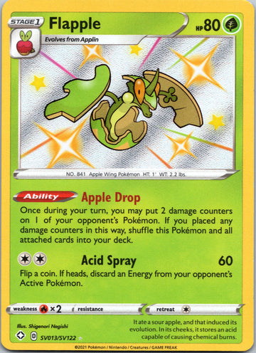 Flapple [SV013/SV122] [Shining Fates: Shiny Vault] Holofoil